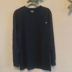Dickies Men's Black Long Sleeve Shirt